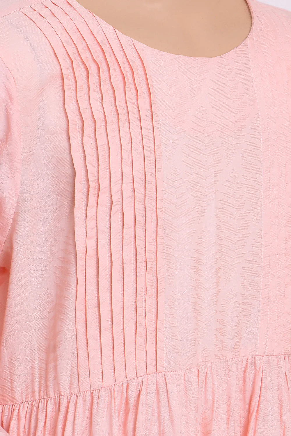 JACQUARD LONG DRESS