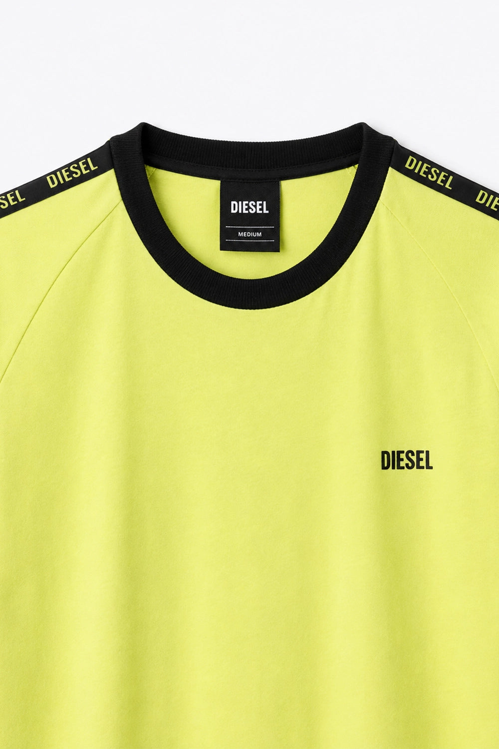 Men Branded Graphic T-Shirt - Lemon
