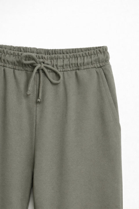 Women MO Branded Trouser - Green