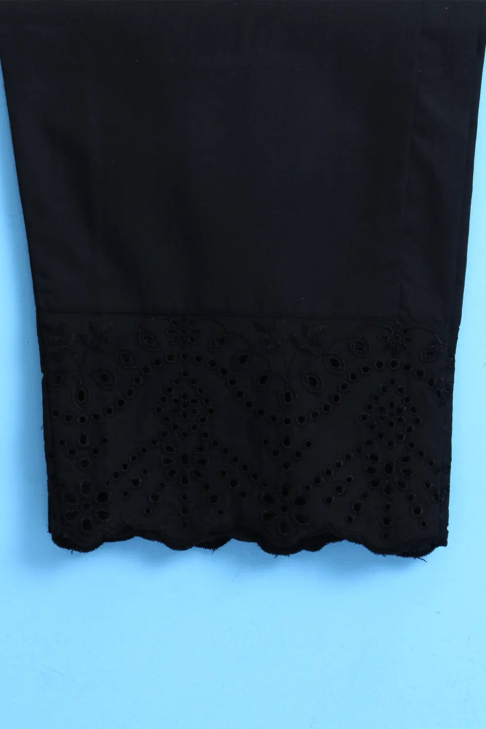 EMB COTTON TROUSER