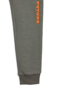 Boys Branded Side Graphic Trouser - Army Green