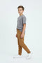 Boys Branded Fleece Trouser - Camel