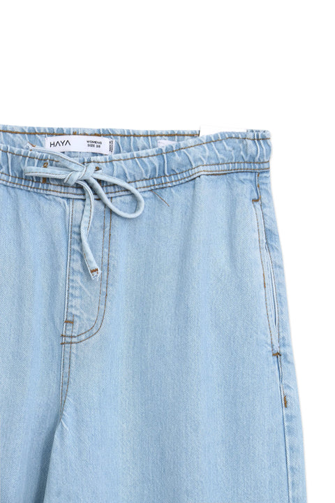 Wide Leg Denim Pant