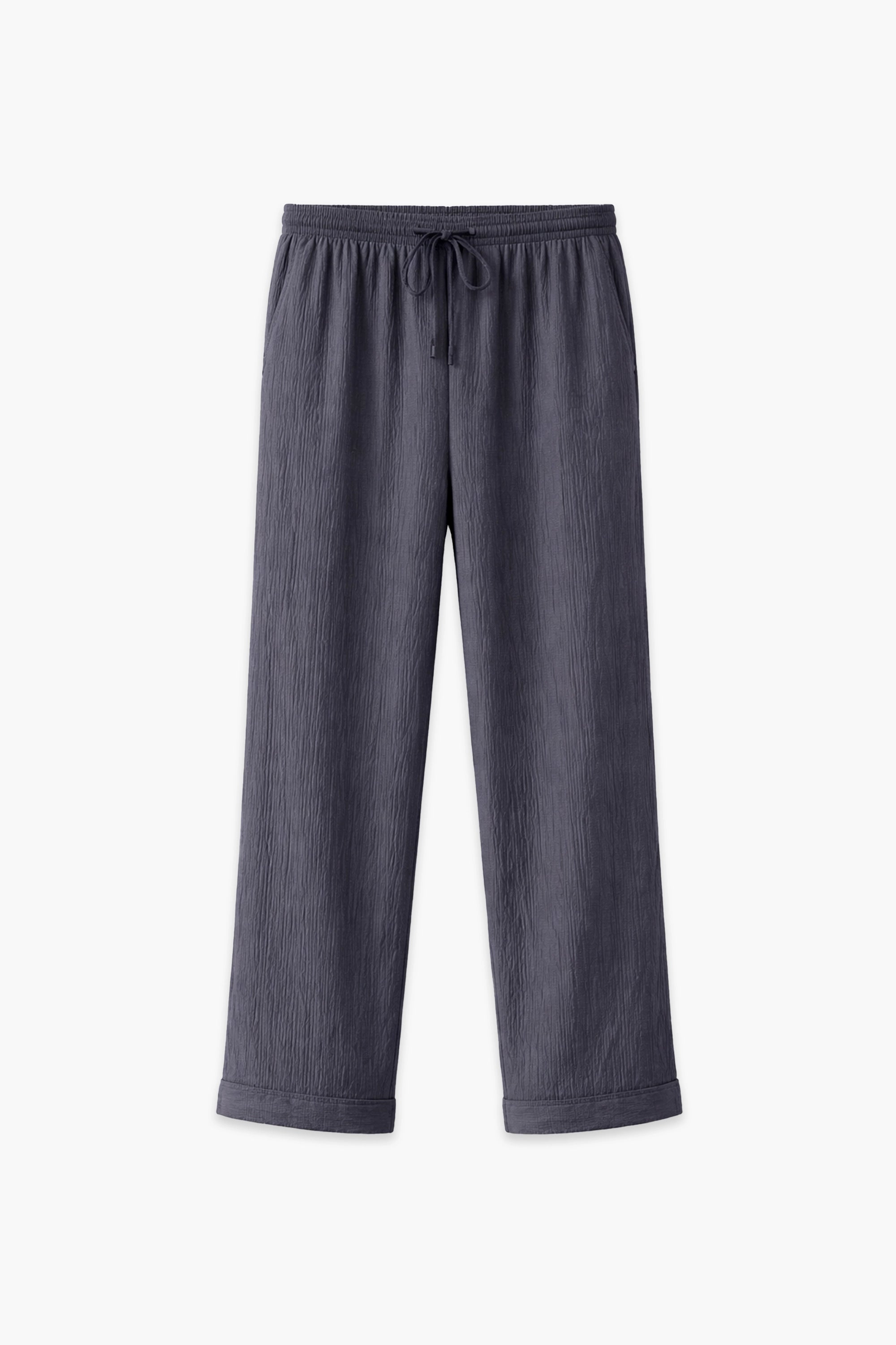 EMB CRINKLE SUIT