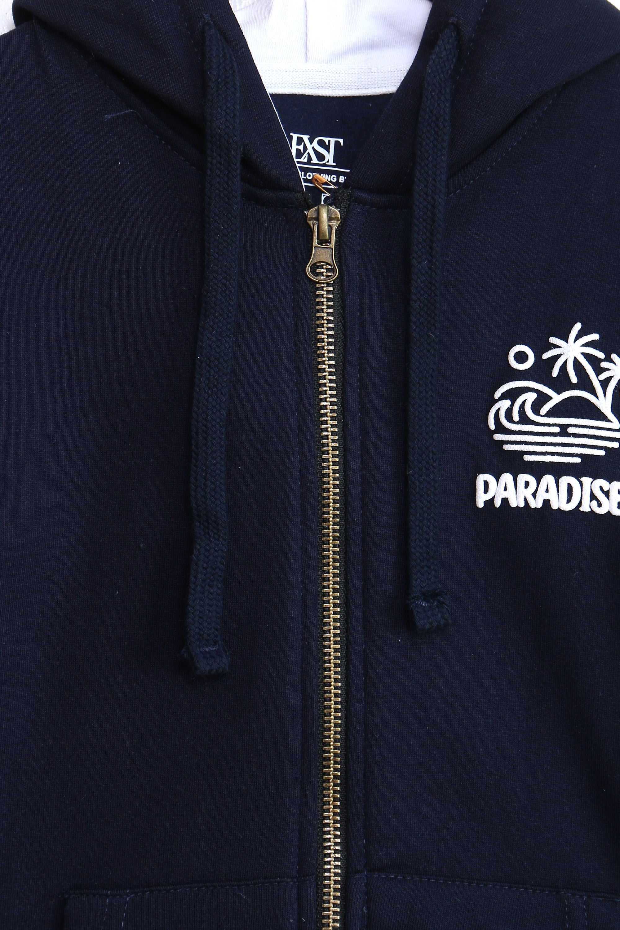 Graphic Zipper Hoodie