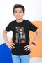 Boys Graphic T-Shirt BT24#33 - Black