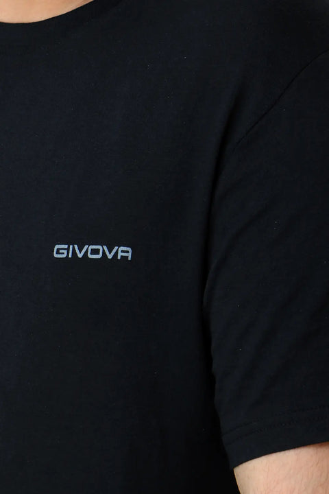 Men Givova R-Neck Tee - Black