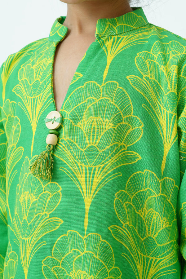 2 PIECE PRINTED KHADDAR SUIT