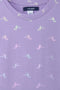 Girls Branded Graphic T-Shirt - Purple