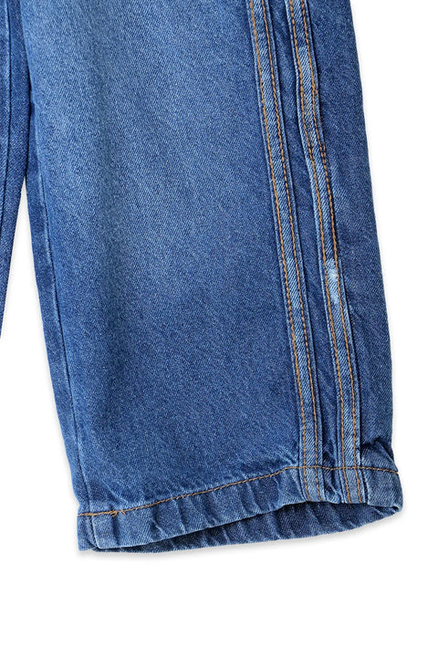 Denim Wide Leg Pant