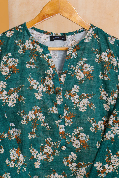 PRINTED KHADDAR SHIRT
