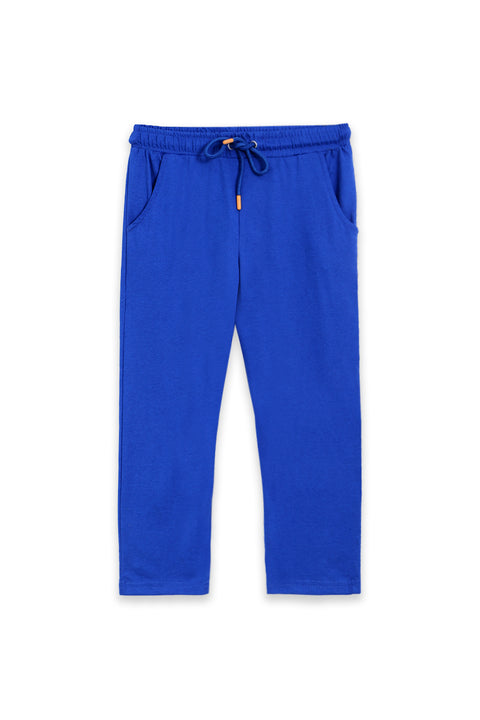 Boys Graphic Loungewear Jogger Suit FBLS01 F/S - Royal Blue