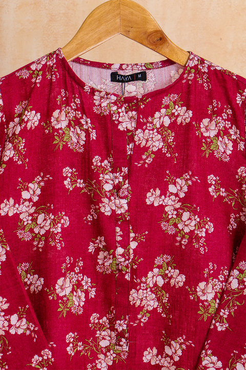 PRINTED KHADDAR SHIRT