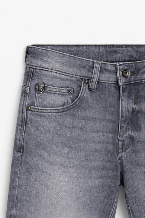 Men Branded Denim Jeans - Grey