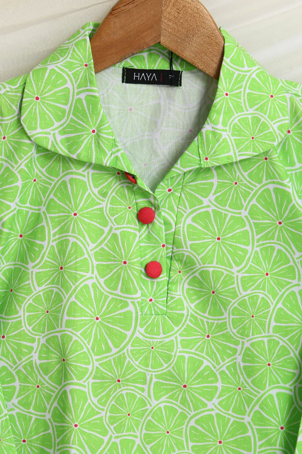 2 PIECE LAWN FUSION SUIT