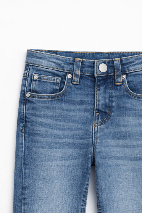 Girls Branded Bell Bottom jeans  - M/Blue