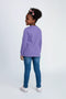 Girls Branded Graphic T-Shirt F/S - Purple