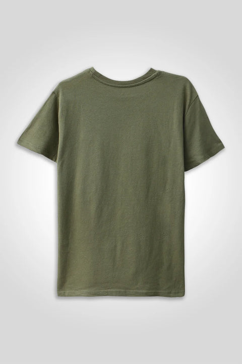 Women's Graphic T-Shirt (Brand -Max) - Olive