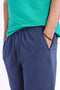 Men Branded Short - Navy