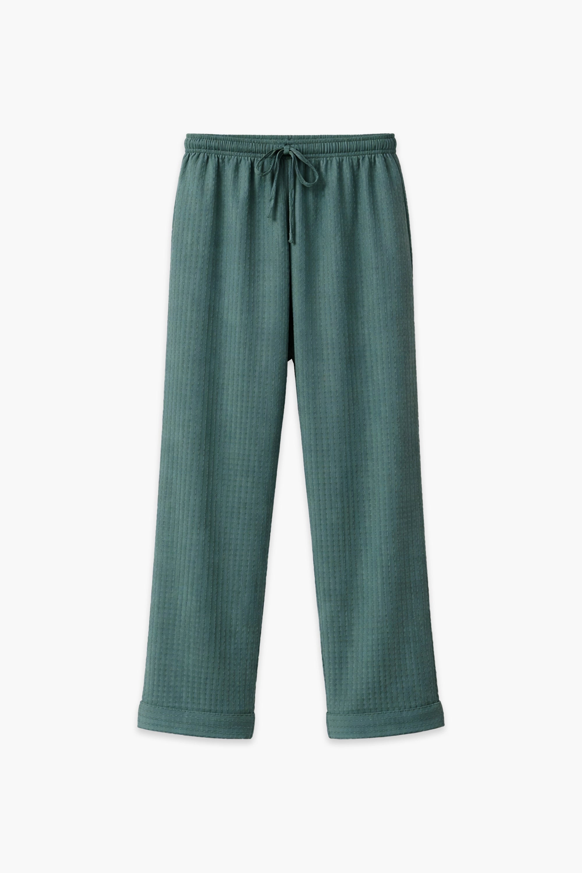 EMB CRINKLE SUIT