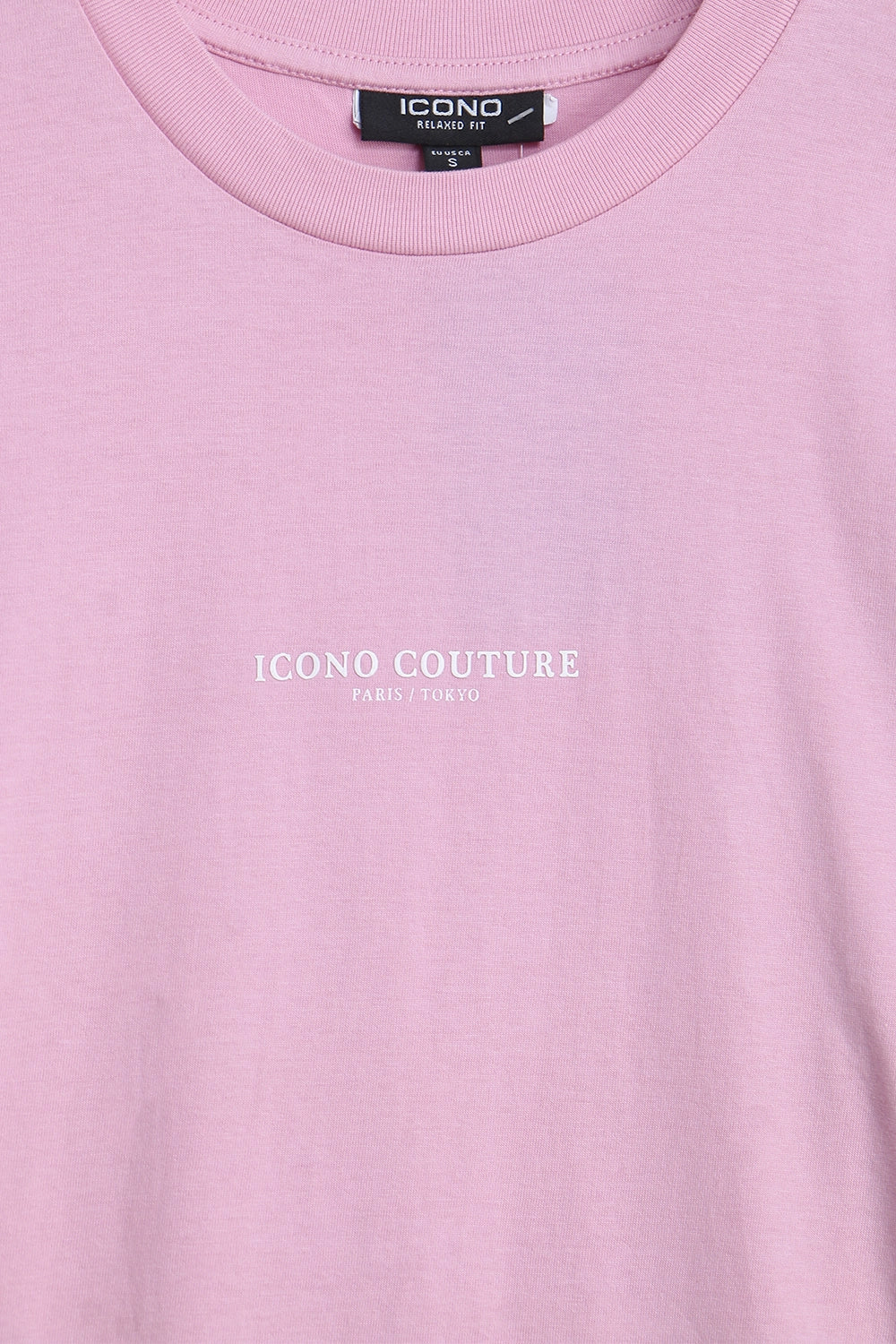 Men Branded Graphic T-Shirt - Pink