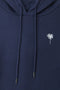 Women Branded Hoodie Sweatshirt - Navy