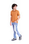 Men Branded Polo - Brown