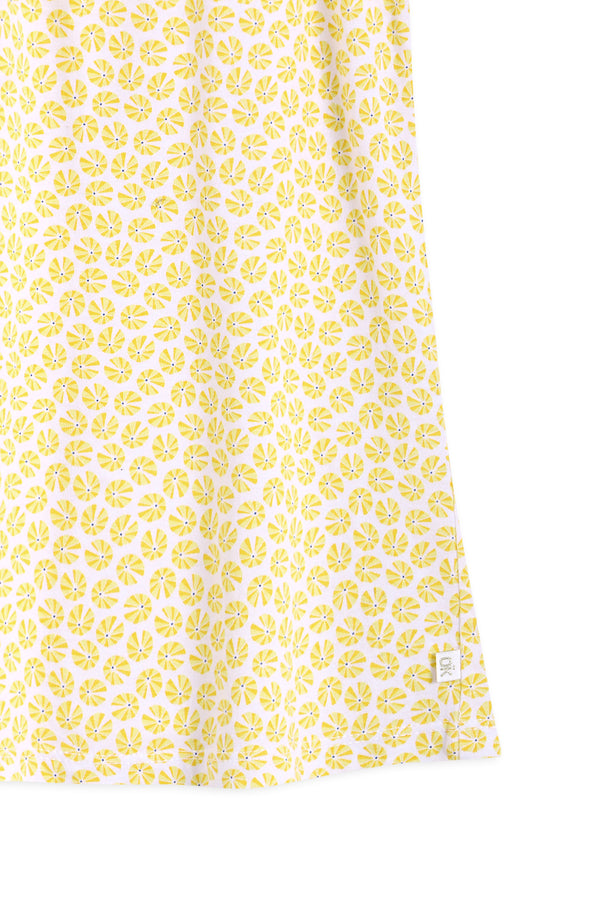 Girls Branded Graphic Tunic - Yellow