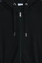 Women Branded  Hoodie Zipper - Black