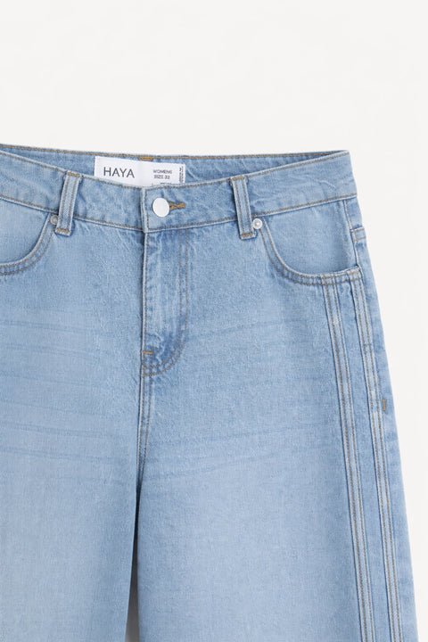 Wide Leg Denim Pant