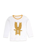 Kids Graphic 2-Piece Suit  - White & Yellow