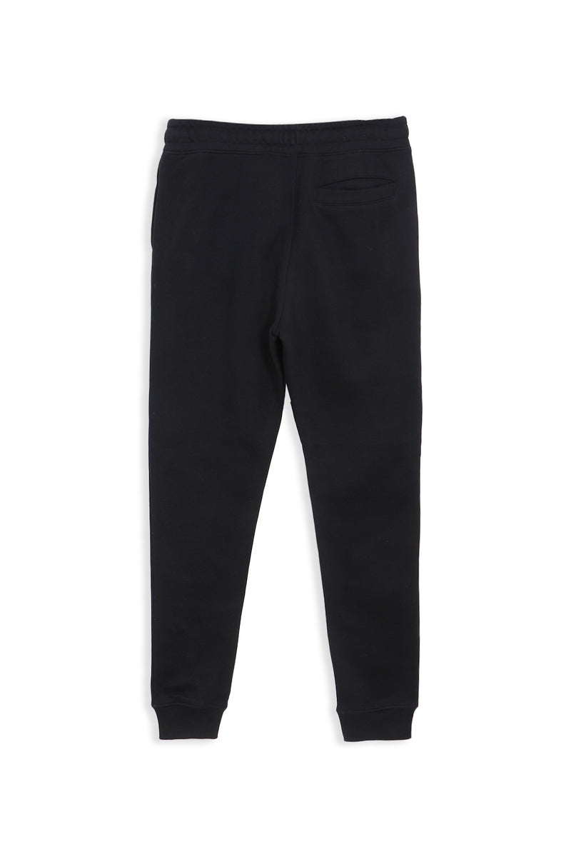 Men Branded Fleece Trouser - Black– Expostorepk