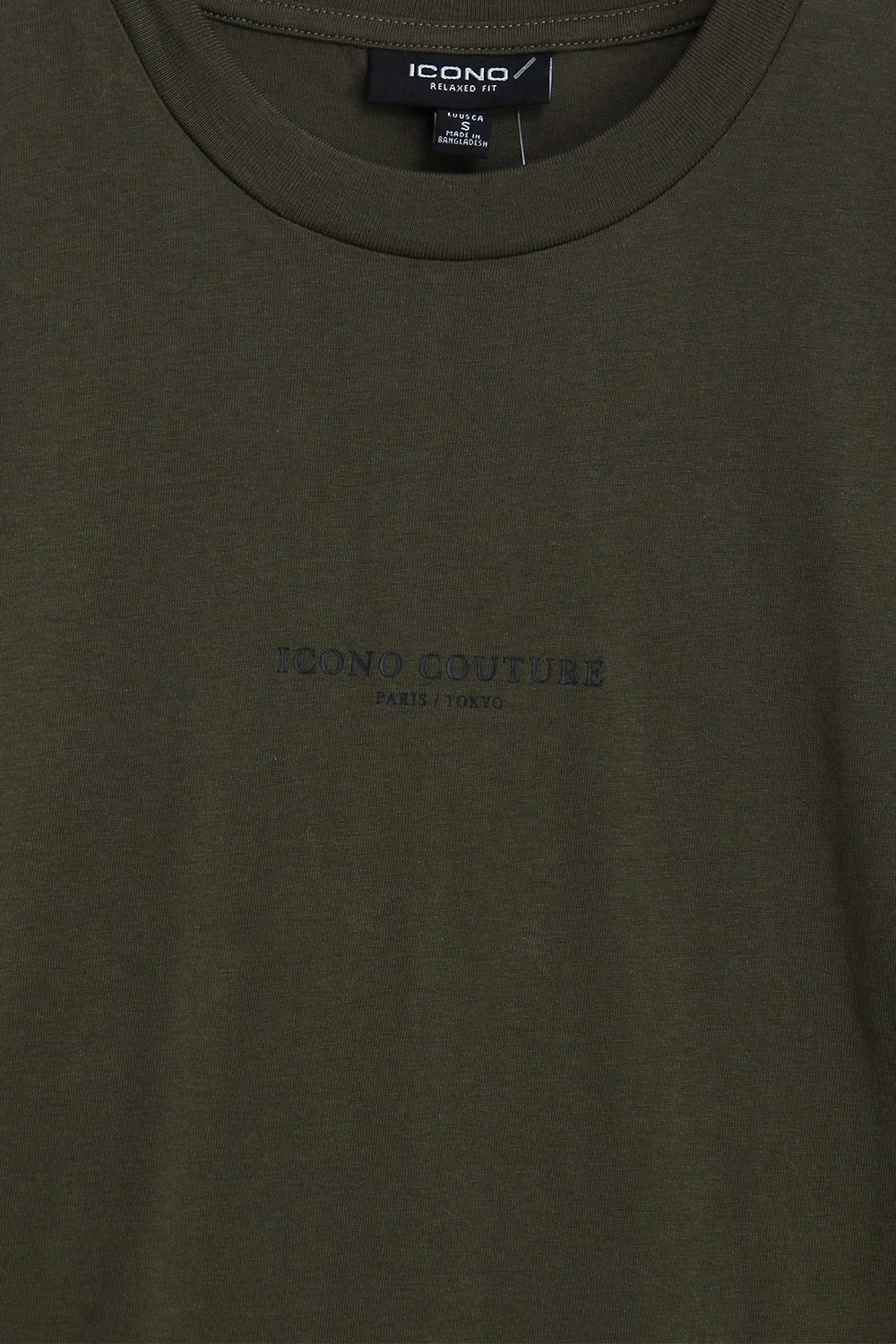 Men Branded Graphic T-Shirt - Green