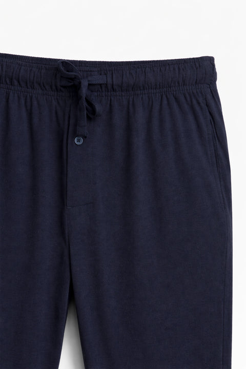 Men Branded Pajama - Navy