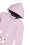 Girls Graphic 2-Piece Suit 964-A - Pink