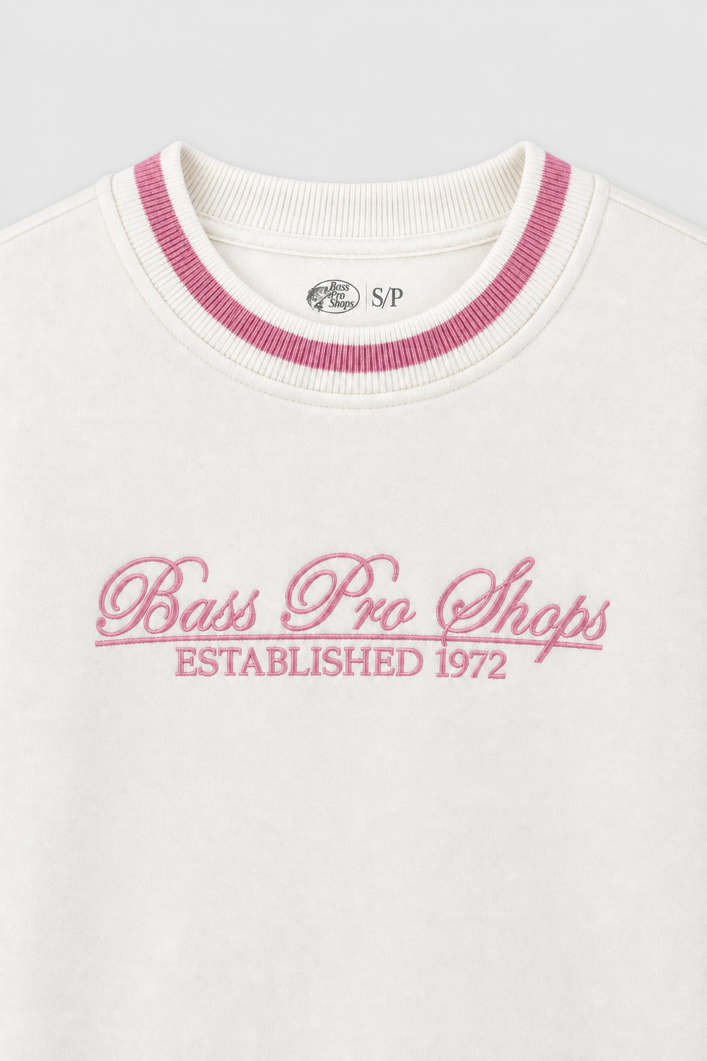Women Branded Fleece EMB Sweatshirt - Cream