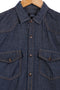 Men Denim Shirt Double Pocket MDS23-02 - D.Grey