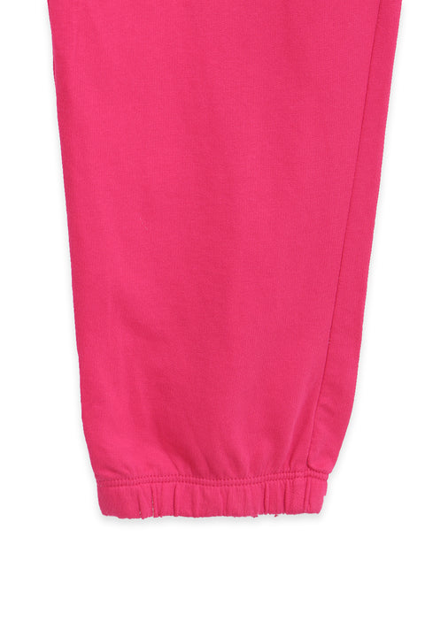 Women Branded Pajama - Hot Pink