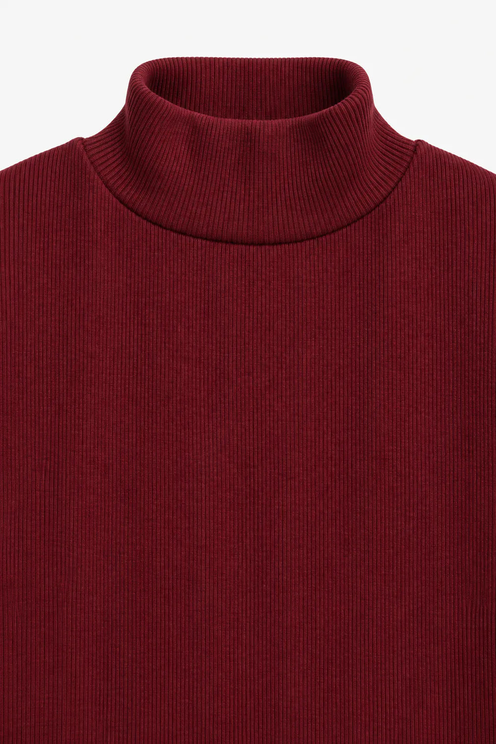 Boys Branded High Neck - Maroon