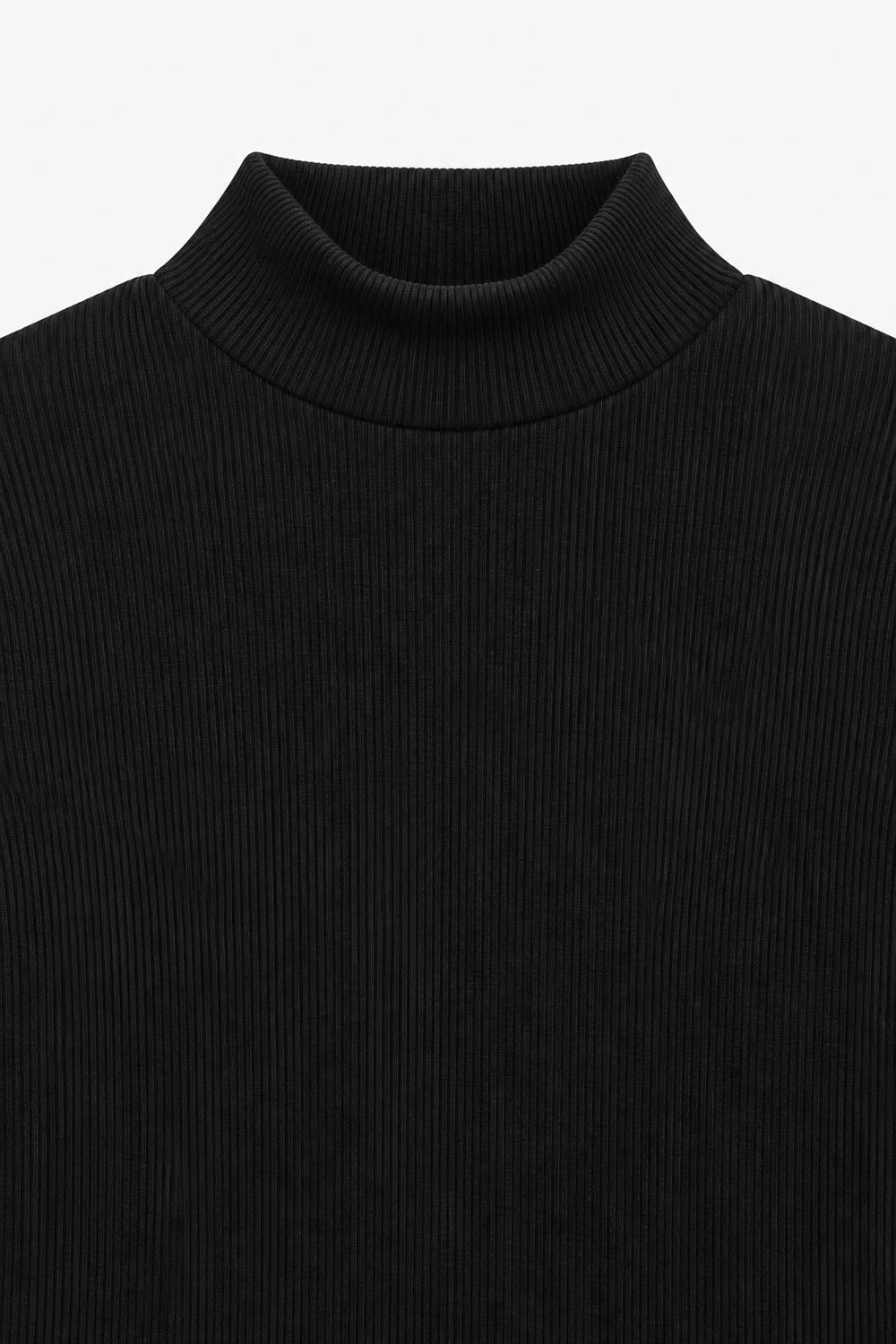 Boys Branded High Neck - Black