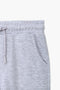 Boy Branded Short - Heather Grey