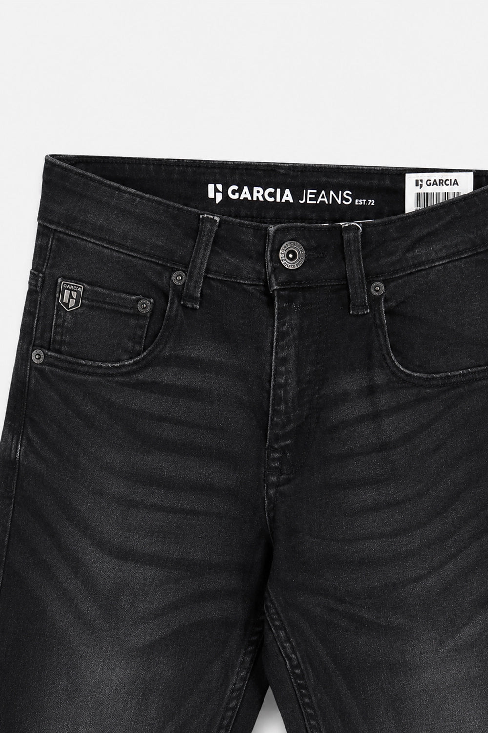 Men Branded Denim Jeans - Black