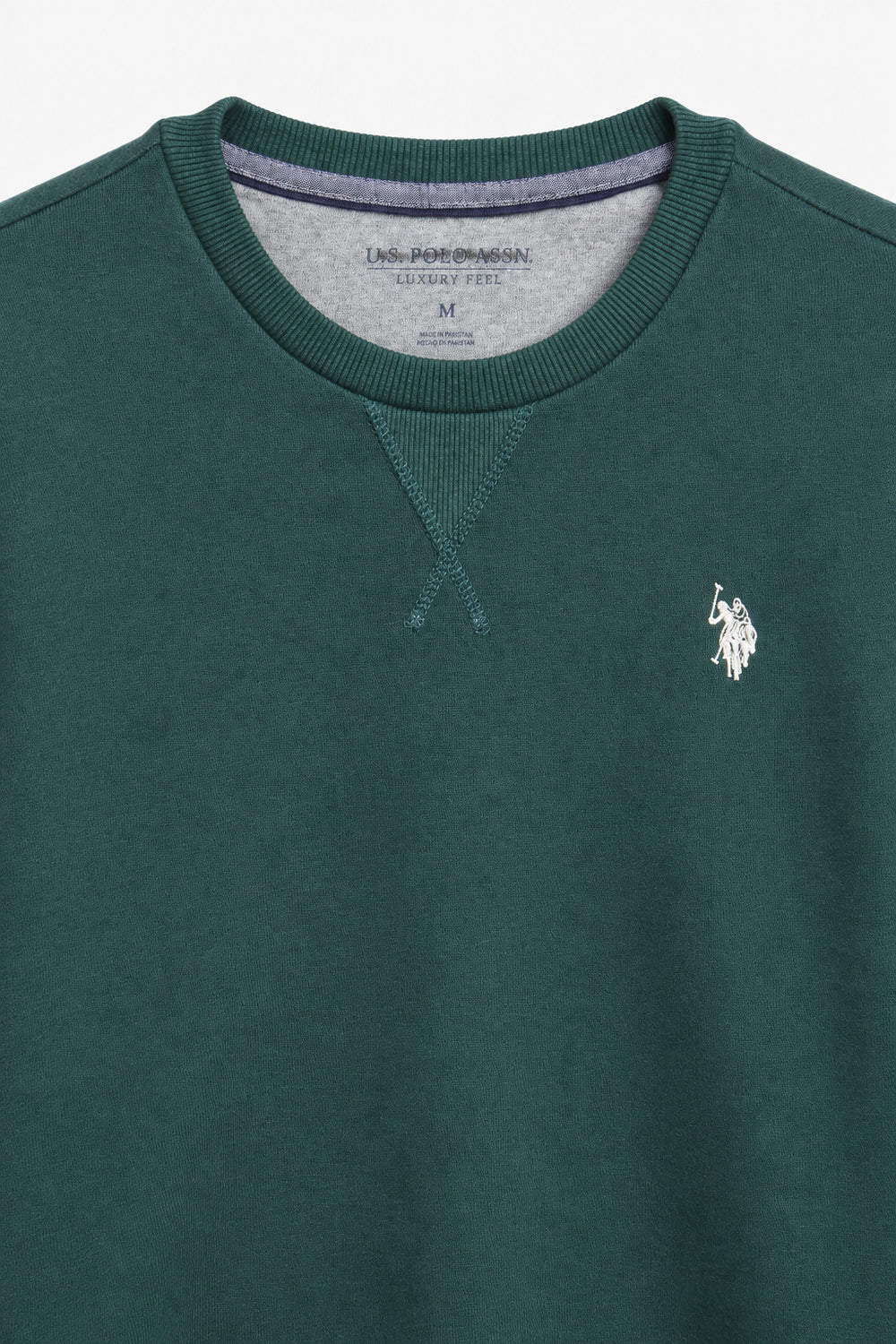 Men U.S. Polo Basic Sweatshirt - D/Green
