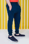 Men 2X2 Rib pocket Trouser MTJ09 - Jeans Blue