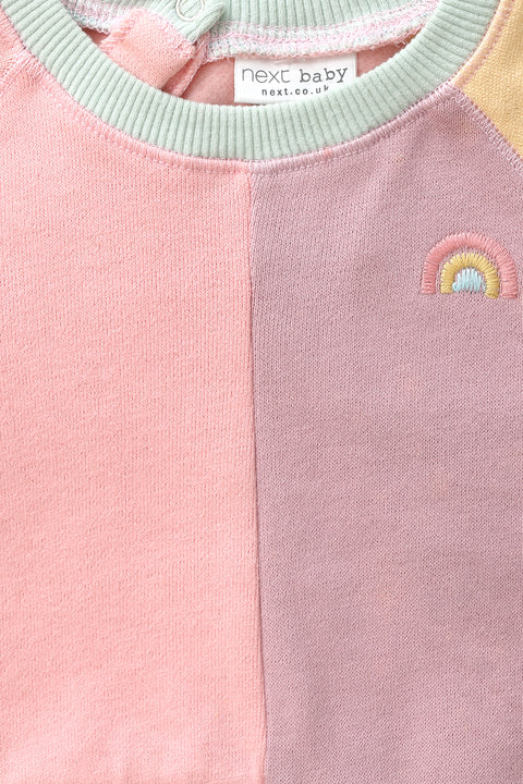 Girls Branded Sweatshirt - 3 Tone