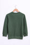 Boys HRD Stitch R-Neck Sweatshirt BS03 - Green