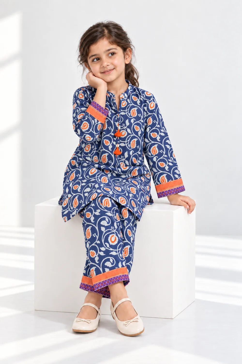 PRINTED LAWN SUIT