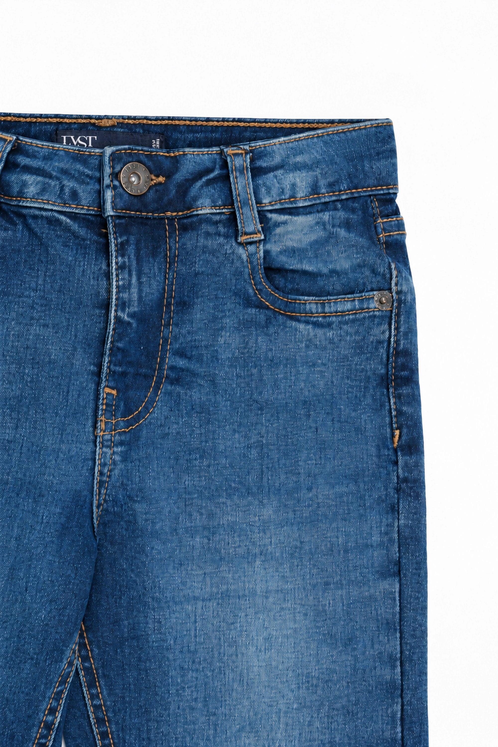 Straight Fit Denim Pant