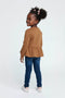 Girls Branded Graphic Sweatshirt - Brown