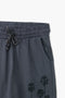 Boy Branded Graphic Short - D/Grey